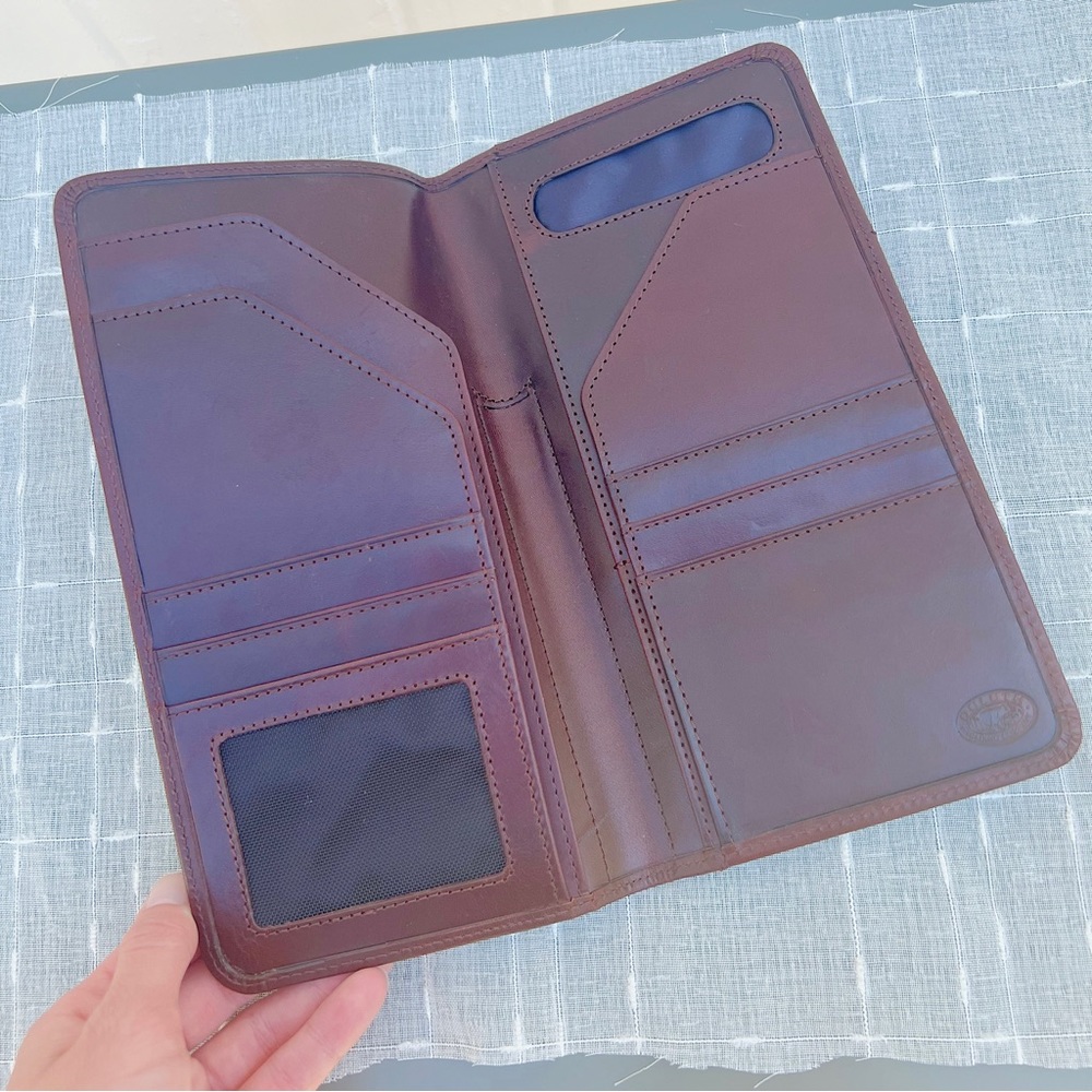 duluth trading company leather wallet